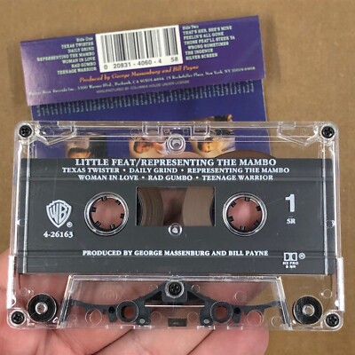LITTLE FEAT Cassette Tape REPRESENTING THE MAMBO 1990 Rock LITTLE FEAT Cassette Tape REPRESENTING THE MAMBO 1990 Rock