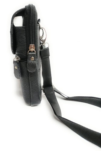 Bandolera cuero pequeña | Bandolera piel pequeña | Bolso para móvil - Imagen 5 de 8