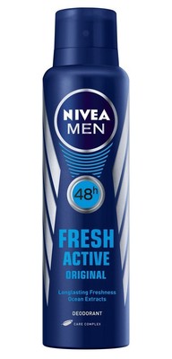 nivea men fresh active original deodorant