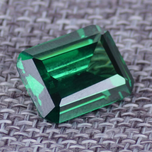 20ct Grün Natürliche Smaragd Kolumbien Edelstein Rechteck Zirkon Smaragd Diamant - Bild 1 von 3