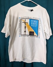 Vintage Pope John Paul II Pastoral Visit 1999 St. Louis Event Tee