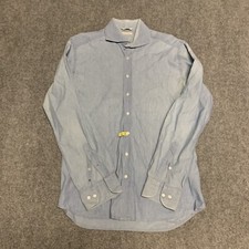 SuitSupply Shirt Mens 40 15 3/4 Long Sleeve Button Up Egyptian Cotton