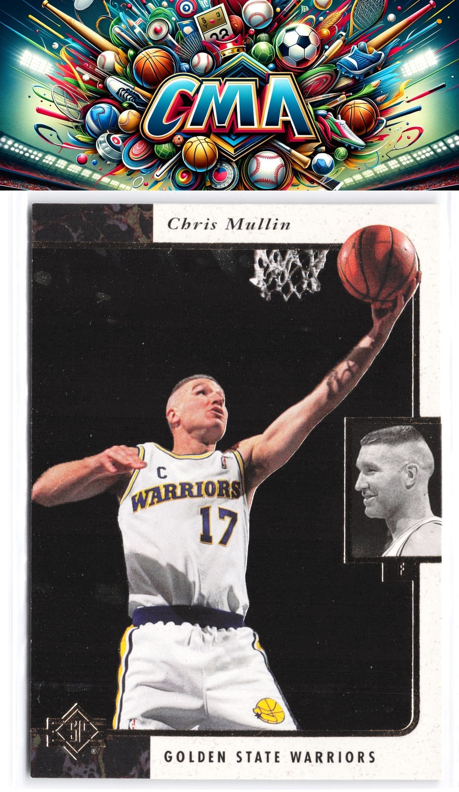 1995-96 SP #46 Chris Mullin