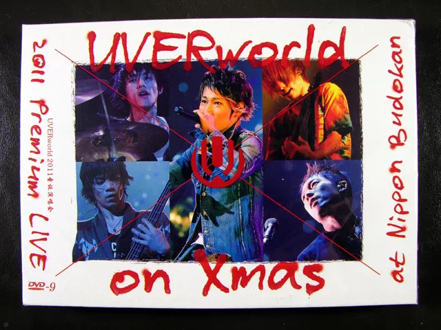JPOP Concert UVERworld 2011 Premium LIVE on Xmas At Nippon Budokan DVD