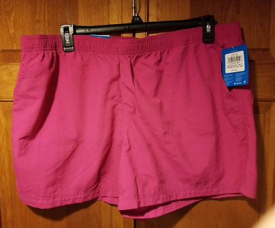 Columbia Women's Wild Fuchsia 2X Sandy River Shorts UPF 30 NWT