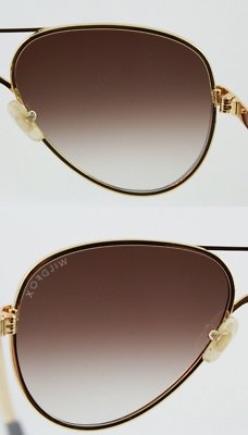 Wildfox Airfox 2 Aviator Sunglasses Gold with Tortoise Tips  display picture 1