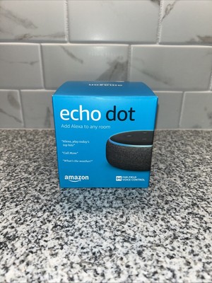 Amazon Echo Dot (3rd Generation) Smart Speaker - Charcoal