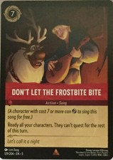 Don’t Let The Frostbite Bite Regular - 129/204, Shimmering Skies Lorcana