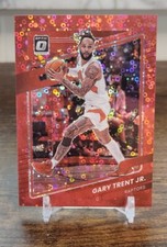 2021-22 Donruss Optic GARY TRENT JR Fast Break Red 46 Raptors Color Match SP /85