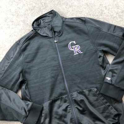 ROCKIES ジャケット ブラック Men's Colorado Rockies JH Design Black Lightweight Nylon