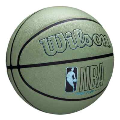 Wilson NBA Official Forge Plus Ball Eco Green Indoor Outdoor Basketball Größe 7