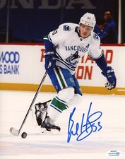 Vancouver Canucks Bo Horvat Signed Autographed 8x10 NHL Photo COA #25