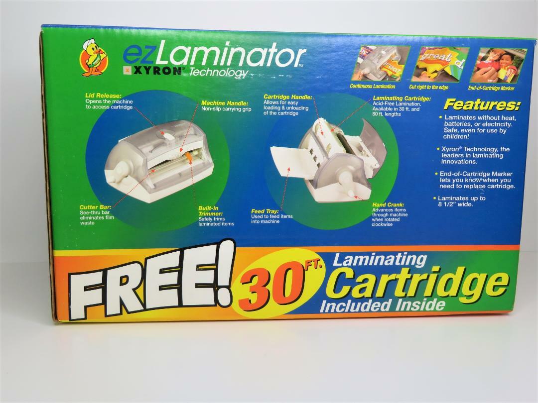 EZ Laminator Xyron Technology Cold Laminating Machine and 30ft