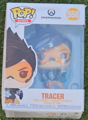 Funko Pop! Games Overwatch Tracer #550 Vinyl Collectible Figure - DAMAGED BOX