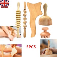 5-in-1 Wood Therapy Massage Tools for Body Contouring and Shaping-Pain Relief 