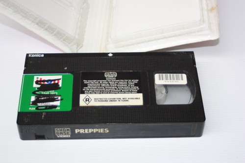 vhs Chuck Vincent's PREPPIES 1984 Nitchie Barrett Cindy Manion show case media2 - Picture 7 of 9