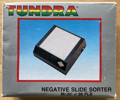 Satter Tundra 4 x5  Portable Negative Slide/Film Sorter Light Box #96 PLB