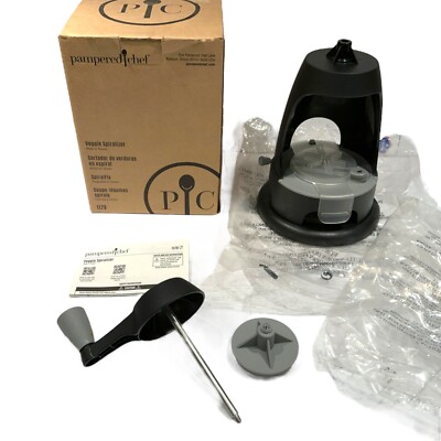 Pampered Chef Veggie Spiralizer Model 1179 in Original Box Never Used vegetable
