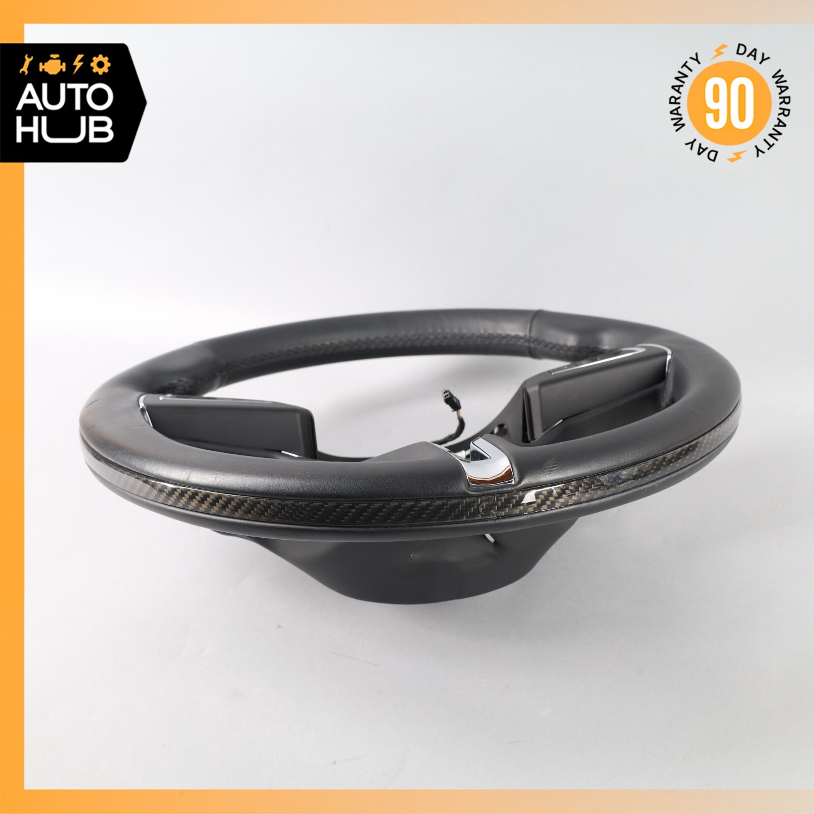 14-20 Maserati Ghibli M157 S Q4 Quattroporte M156 Steering Wheel Carbon OEM 26k