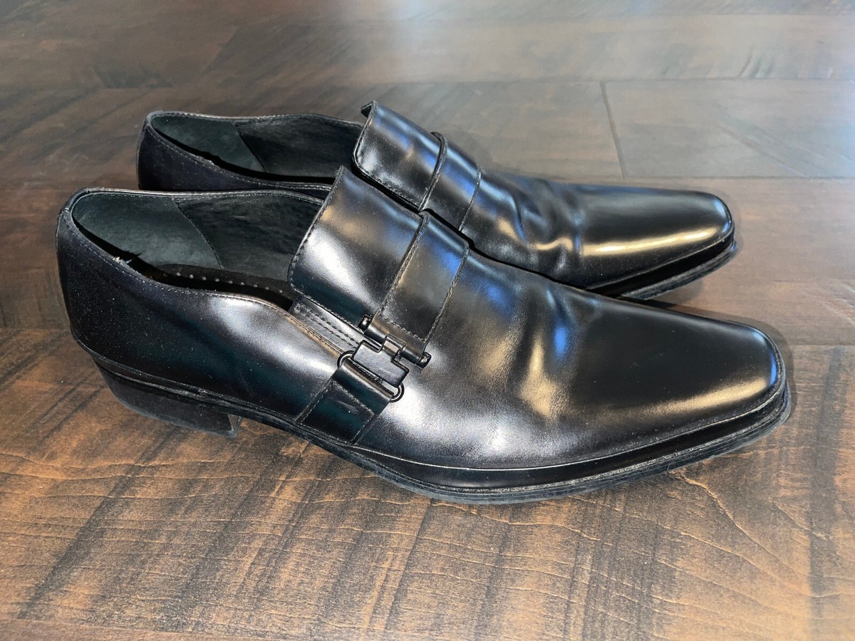 Kenneth Cole Reaction Black Dress Shoe Slip On Size 10.5 | eBay