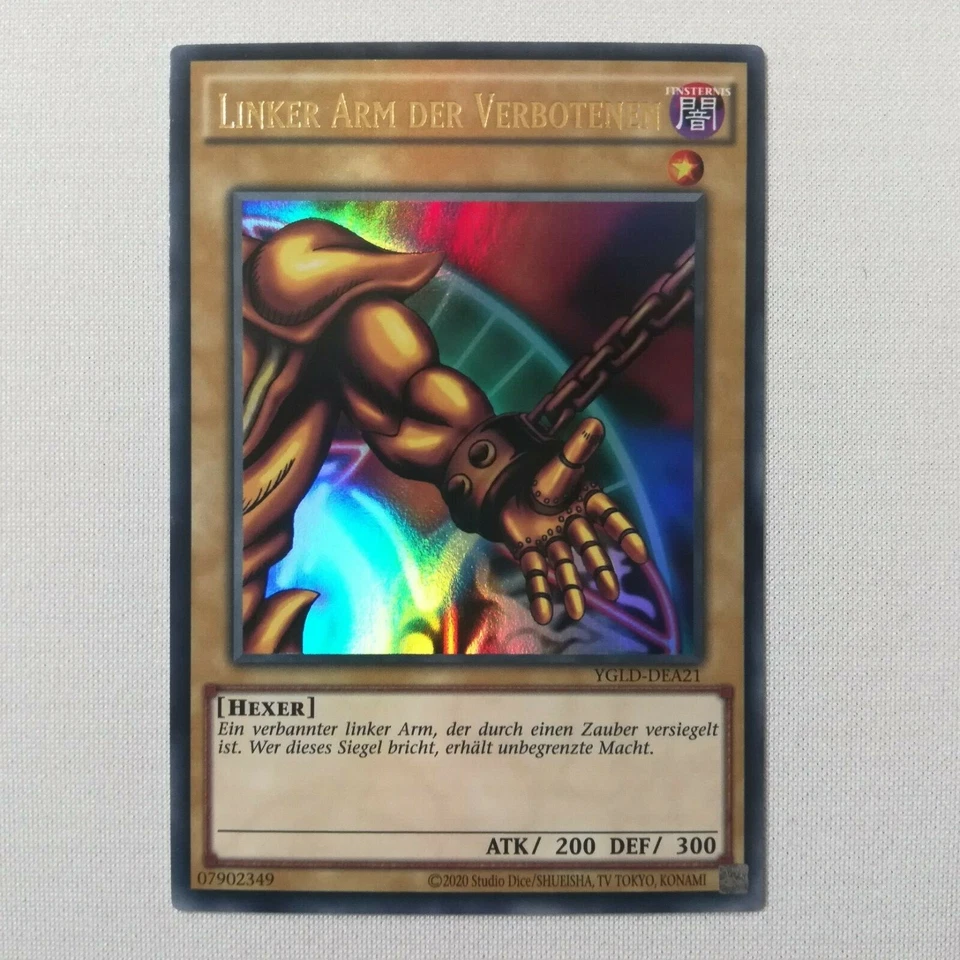 Exodia die Verbotene Set vollständig Ultra Rare Holo deutsch Yugioh YGLD Hexer - Bild 4 von 4