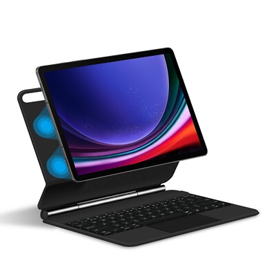 Keyboard Case For Samsung Galaxy Tab S10 Lite S9 FE 10.9'' Tablet S8/S7 11 Cover
