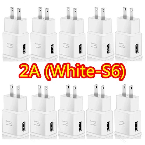 10/20Pcs 5V 2A Eu US AC Home Travel Wall Charger Portable USB Power - 第 3/21 張圖片