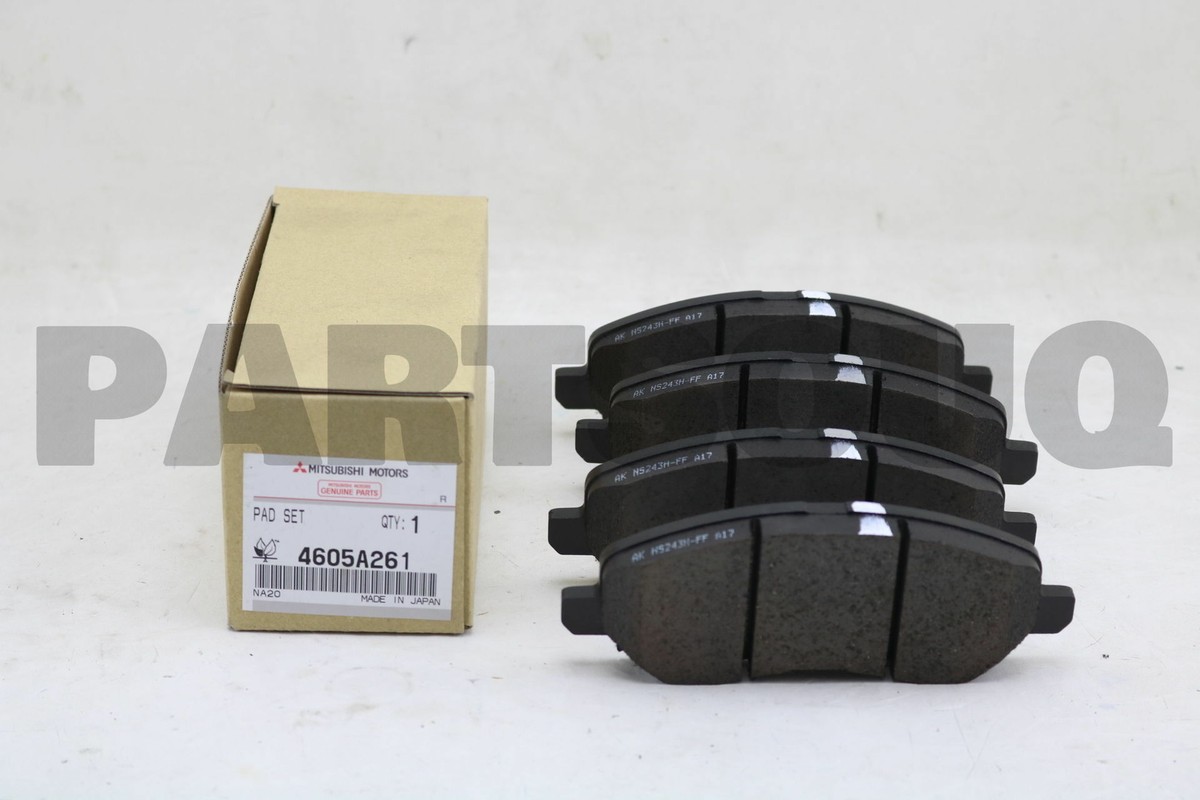 4605A261 Genuine Mitsubishi PAD SET,FR BRAKE | eBay