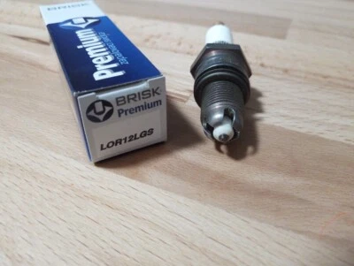 1x BRISK LOR12LGS - LGS Scintille benzina multipunto argento aggiornamento prestazioni