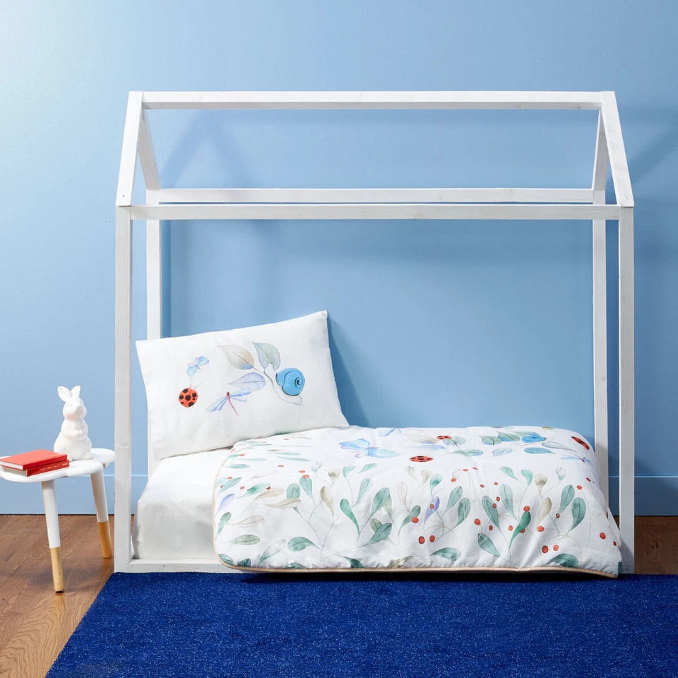 Trapuntino Copriletto trapuntato Nella di Bassetti per Lettino baby K682 - Immagine 4 di 4