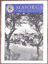 1961 MAJORCA SPAIN GENERAL INFORMATION BOOKLET FOMENTO DEL TURISMO Z6383