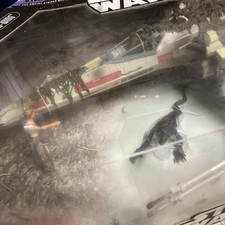 SEALED STAR WARS The Saga Collection Luke Skywalker's X-Wing w Dagobah Swamp