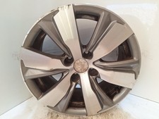 2016 PEUGEOT 2008 PEUGEOT 2008 16" ALLOY 6.5 X 16 ET 20 WHEEL HAS KERB/MACHINE M