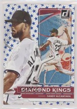 2022 Panini Donruss Diamond Kings Independence Day Sandy Alcantara #19 0s1o