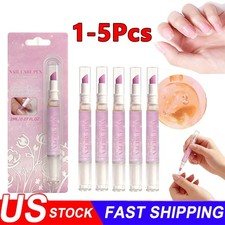 2-In-1Cuticle Oil Pusher Pen, Ceramic Cuticle Oil Cuticle Pusher Nail Oil Pen US