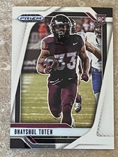2025 PRIZM Draft Picks  Bhayshul Tuten  RB - Virginia Tech / Jaguars -  #66