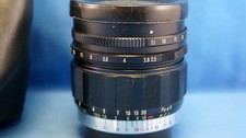 Good Condition Sankyo Kohki W-Komura 35Mm F2.5 With Caps Minolta mount Tested