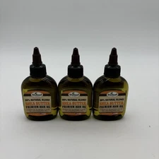 (Lot of 3) Difeel 99% Natural Shea Butter Premium Hair Oil 2.5 oz Alcohol Free