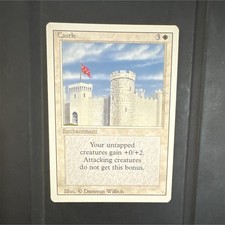 Magic: The Gathering Castle Enchantment White Wizards Dameon Willich Regular