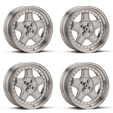 4 Schmidt Modern-line Wheels 7.5jx16 Et27 4x100 Sil For Vw Golf I