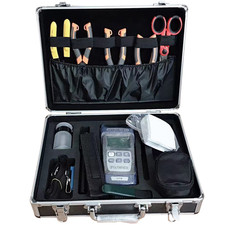 Fiber Optic Tool kits FC-6S Stripper Fiber Optical Power Meter FTTH Tool Kit Box