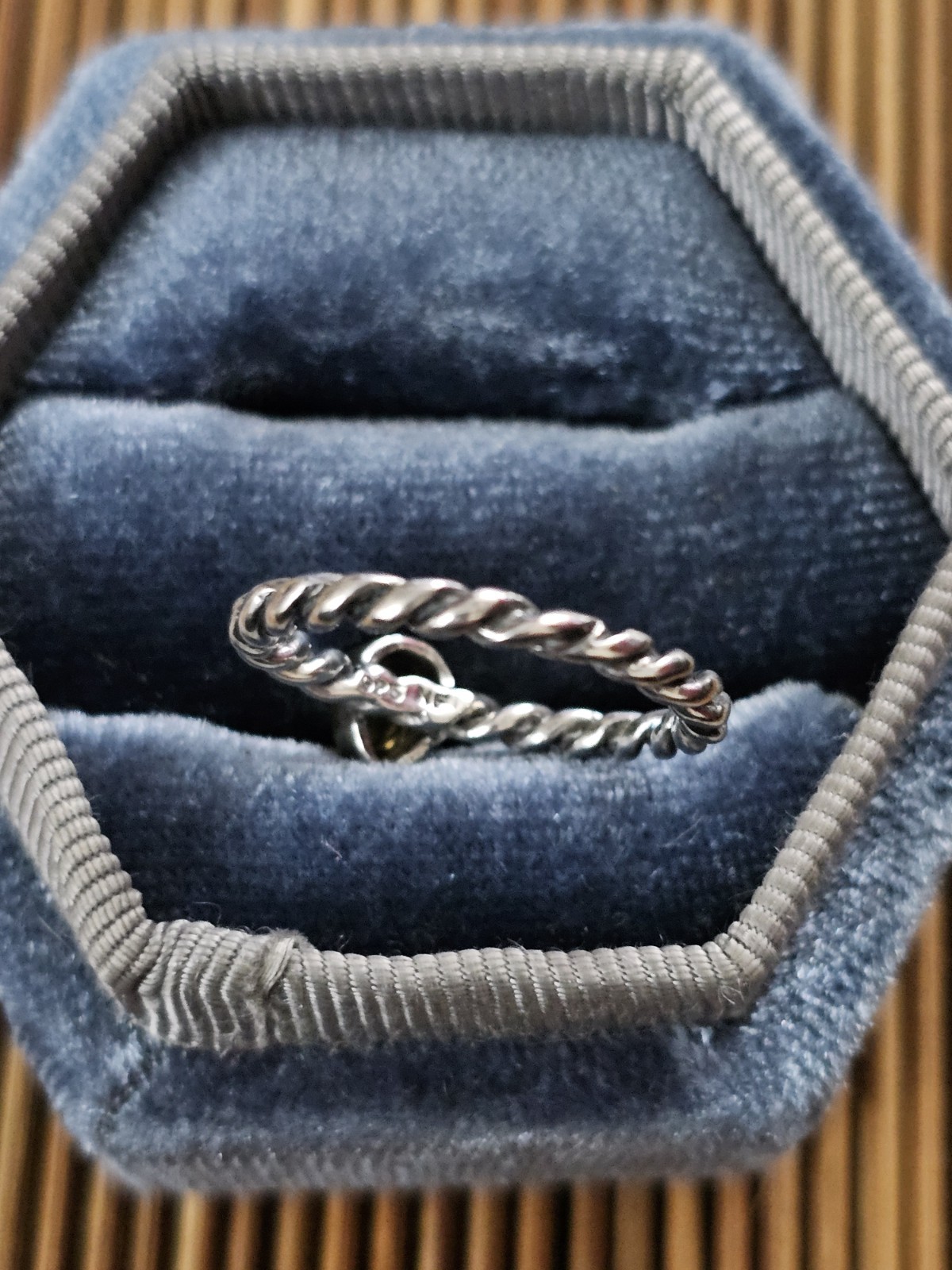 925 Silver Citrine Solitaire Ring - image 5