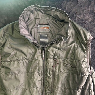 Sitka Kelvin Aerolite Vest 2XL Olive Green Insulated Hunting Mens