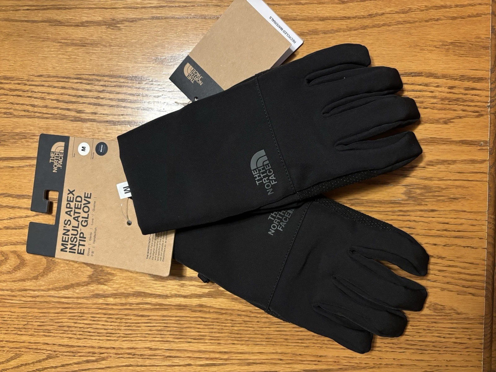 The North Face Men's Apex Etip Glove, TNF Black/ Medium