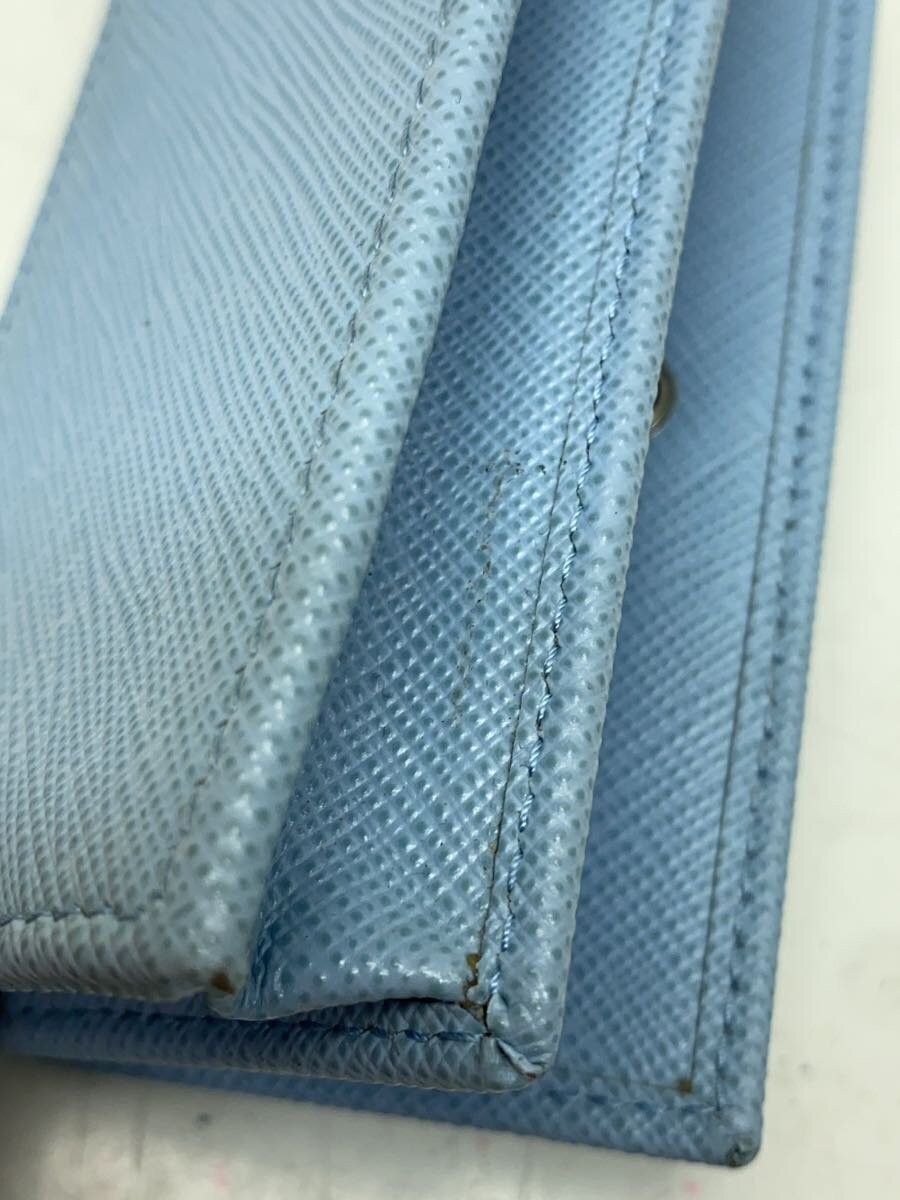 PRADA Leather Card Case BLU Women's thumbnail 6