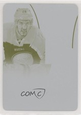 2013 Rookie Anthology Selection Printing Plate Yellow 1/1 Zemgus Girgensons 7ez