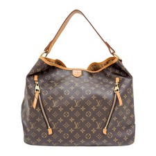 LOUIS VUITTON Delightful GM Brown Monogram Canvas Shoulder Bag