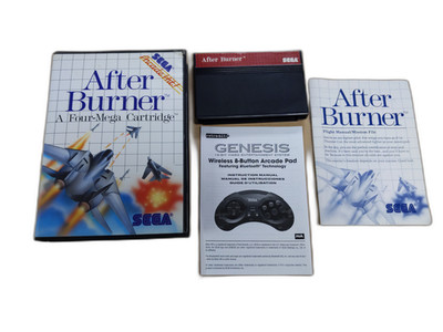 After Burner Sega Master System Complete in Box