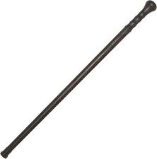 Cane Hiking Stick Mountaineering Stick Black Walking Hiking Men and Women 35 Inc
