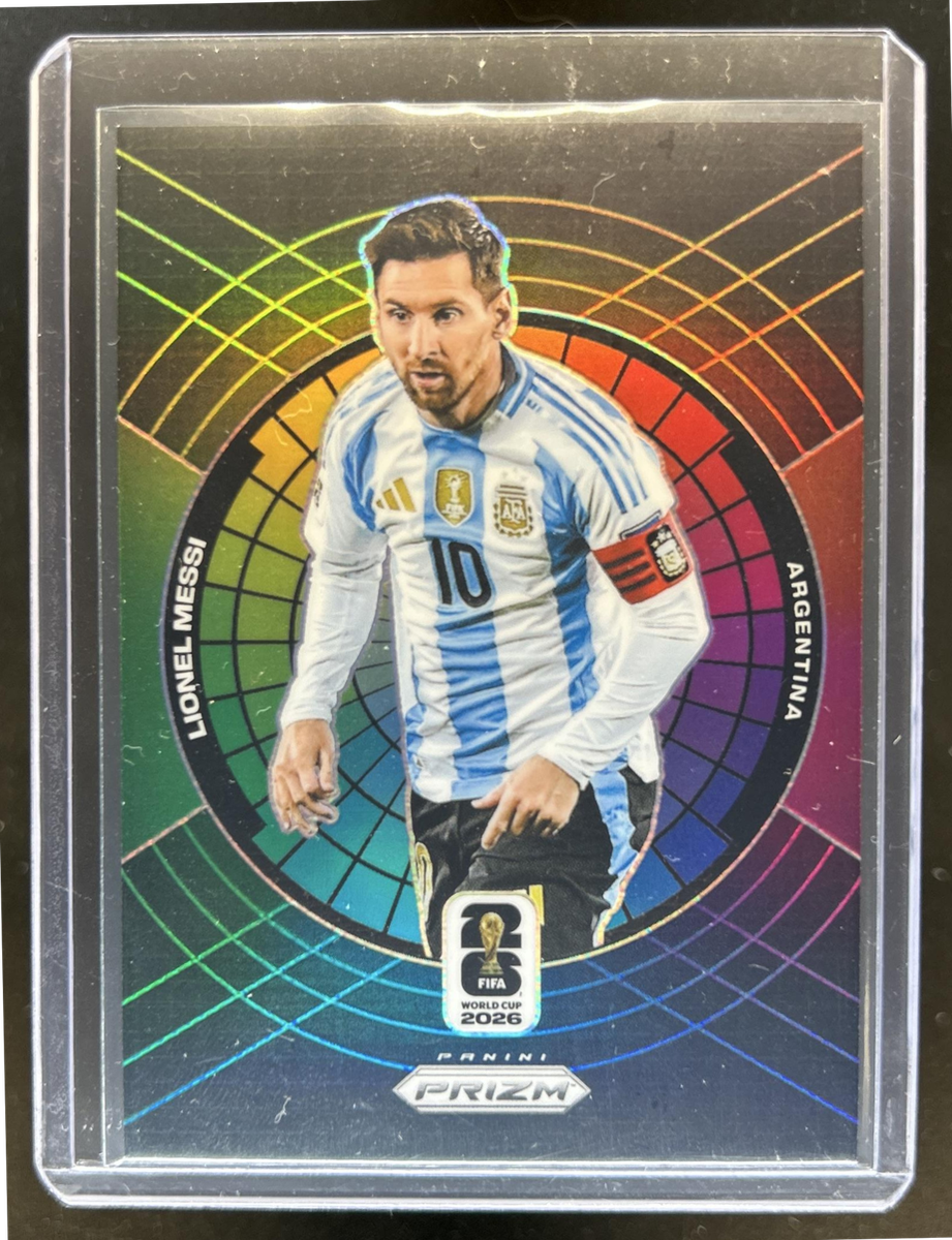 2026 Panini Prizm World Cup Lionel Messi Color Wheel SP #10